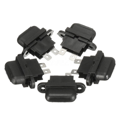 Set of 5 Auto Blade Fuse Holders for Car Boat 32V