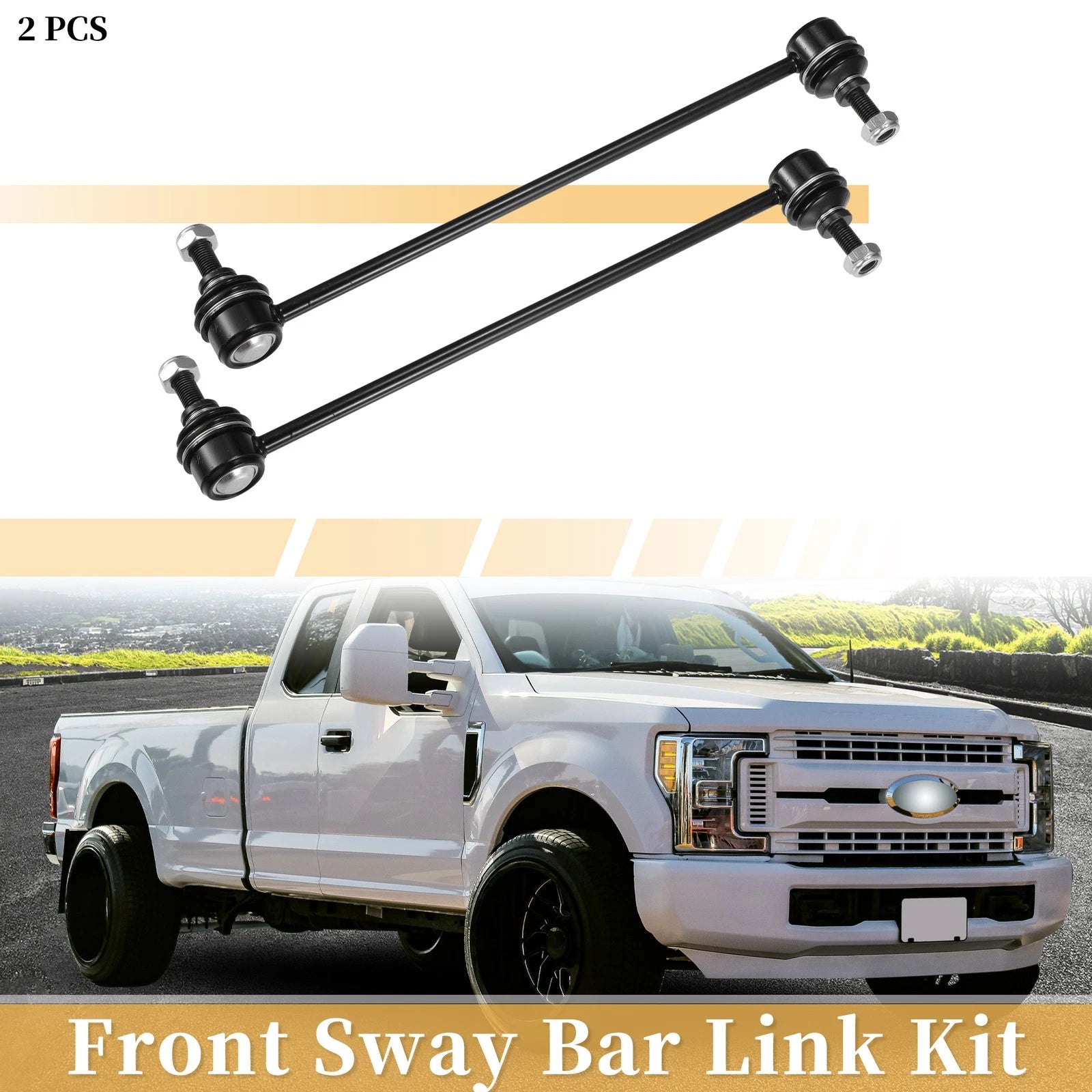 2pcs Front Stabilizer Sway Bar Link Replacement for Ford C-Max Escape (2005–2015)