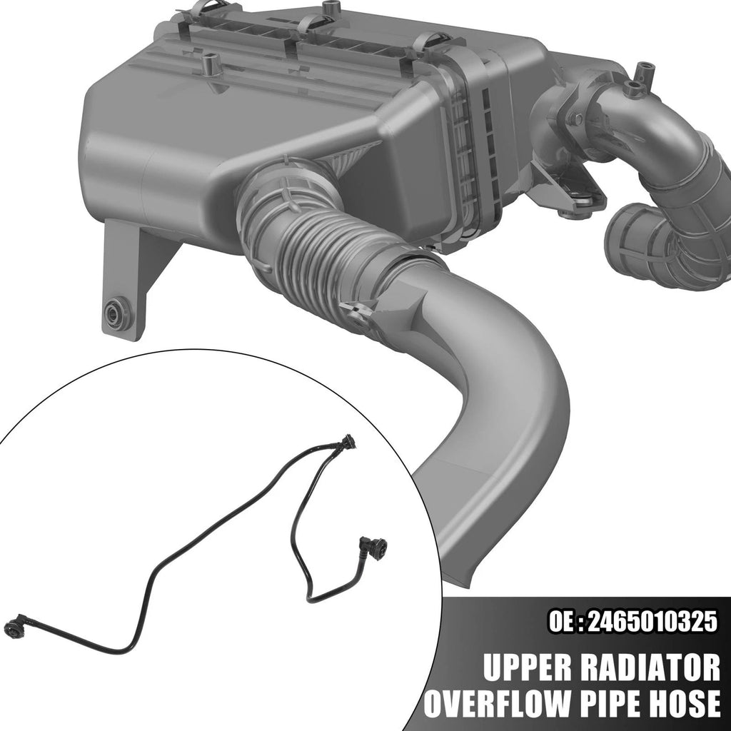 Radiator Overflow Hose Upper Replacement for Mercedes-Benz GLA250 (2015–2018)