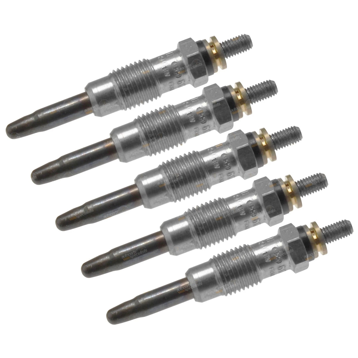 5 Bosch Glow Plugs for Mercedes-Benz Sprinter (1998–2000) OM602 Diesel