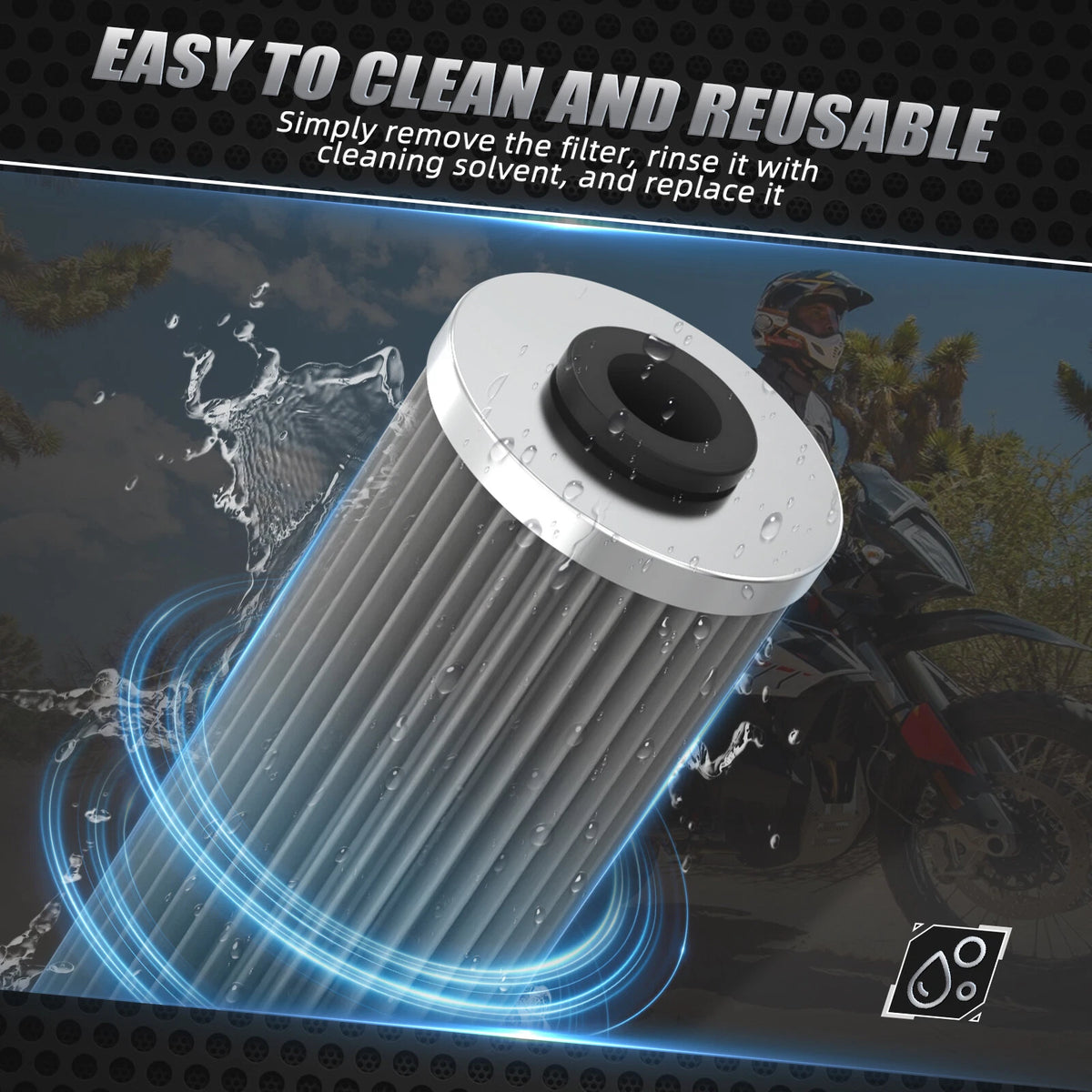 Magnetic Oil Filter for KTM 950/990/1090/1190/1290 (2003–2023)