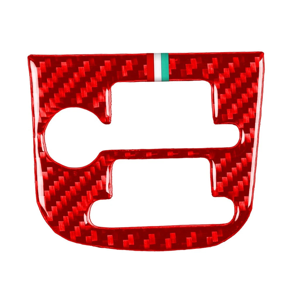 Headlight Switch Control Panel Cover Trim Red for Alfa Romeo 159 Brera Spider (2006–2011)