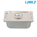 6X 6 Inch Deep Steam Table Pans for Standard Kitchen Utensils