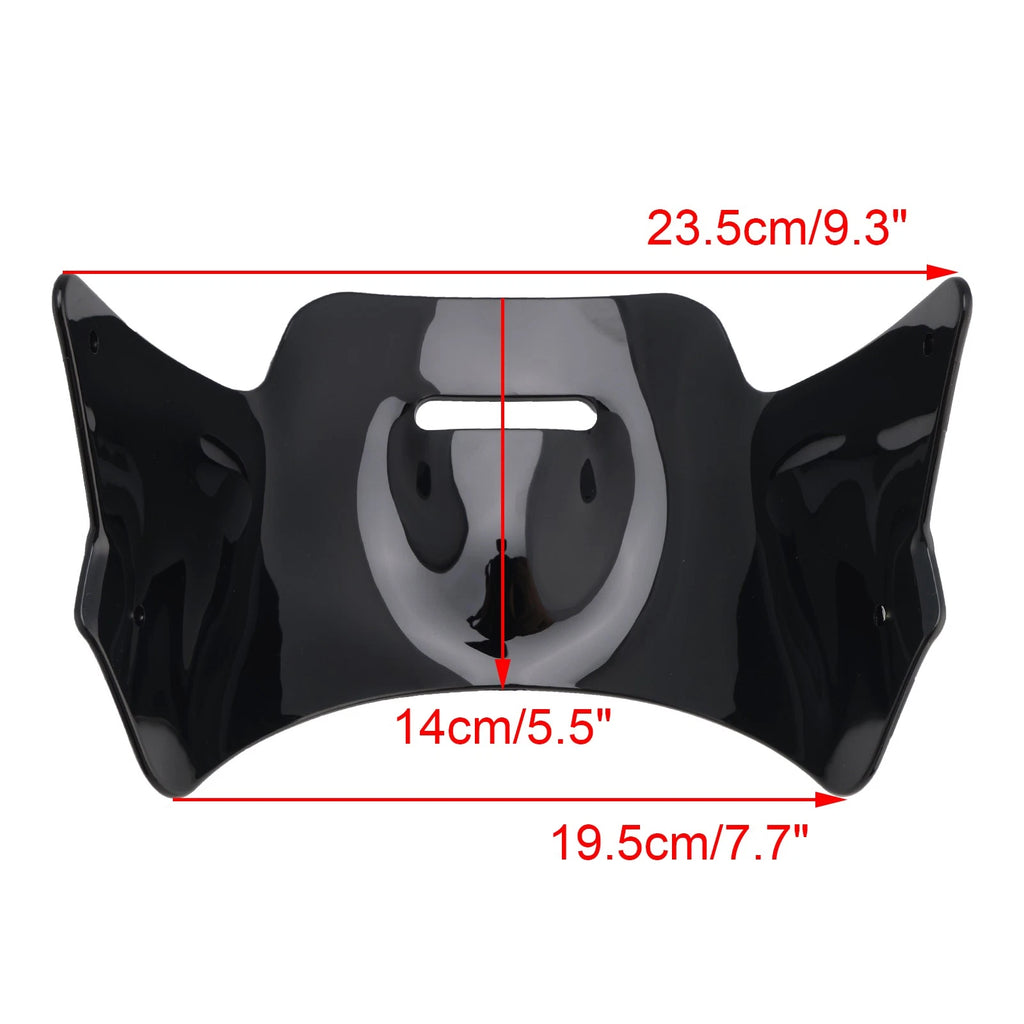 Windshield Windscreen for Yamaha XSR900 (2022–2025) Black