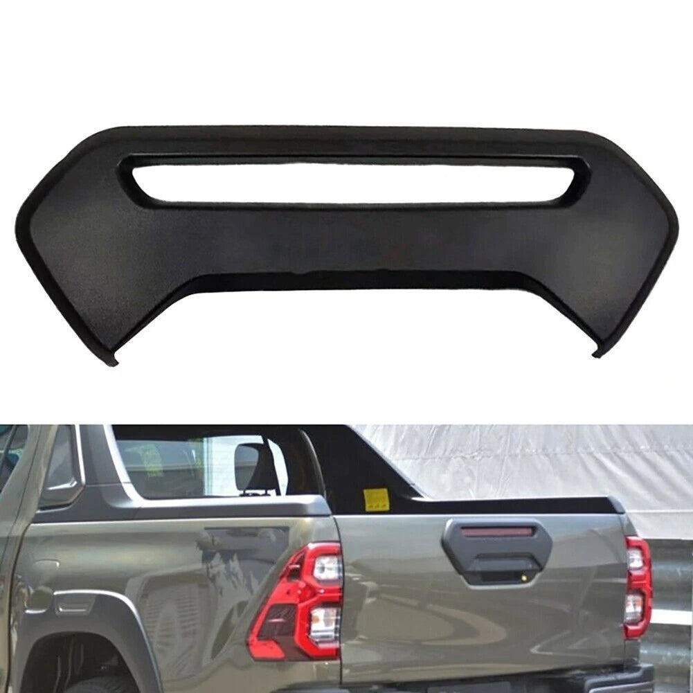 Brake Light Cover for Hilux Rocco (2021–Present) Matte Black Plastic