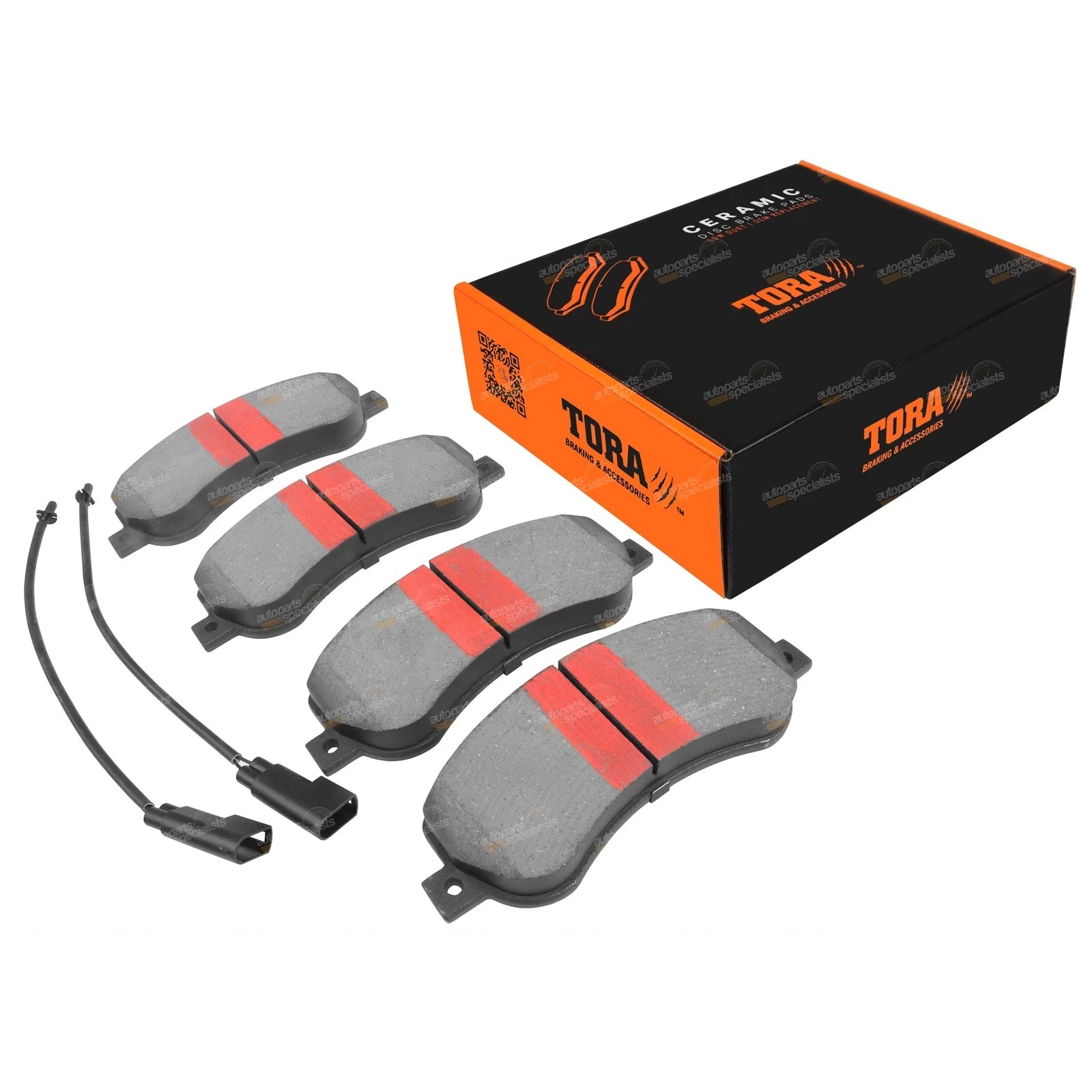 Front Disc Brake Pad Set for Ford Transit VM (2006–2010) RWD