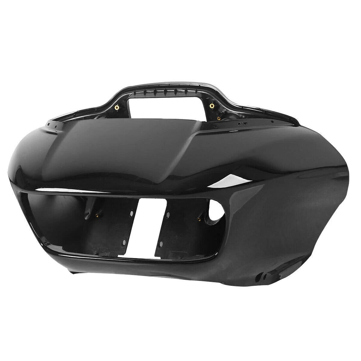 Vivid Black Front Fairings Glove Box Air Duct for Harley Road Glide (2015–2023)