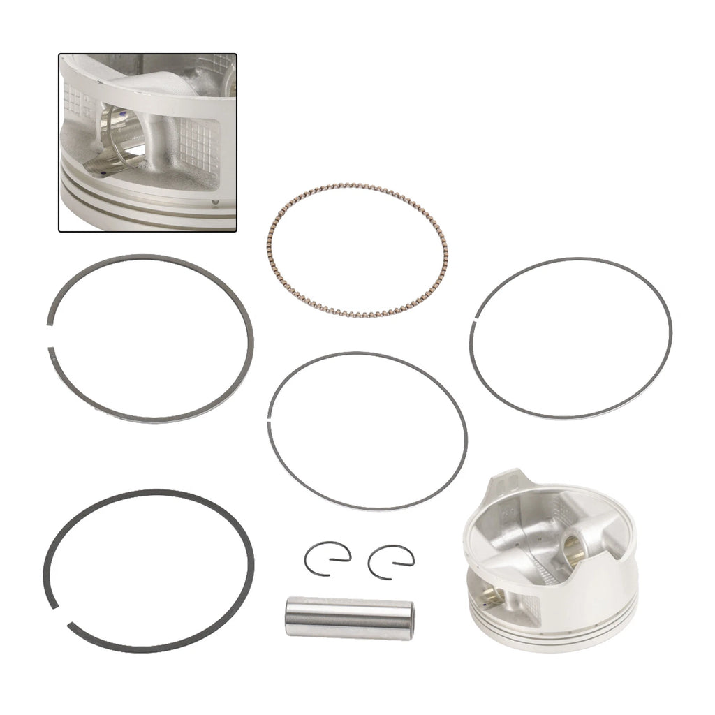 Engine Piston Kit Standard Bore 86.5mm for Honda Rancher TRX420 (2007–2018)