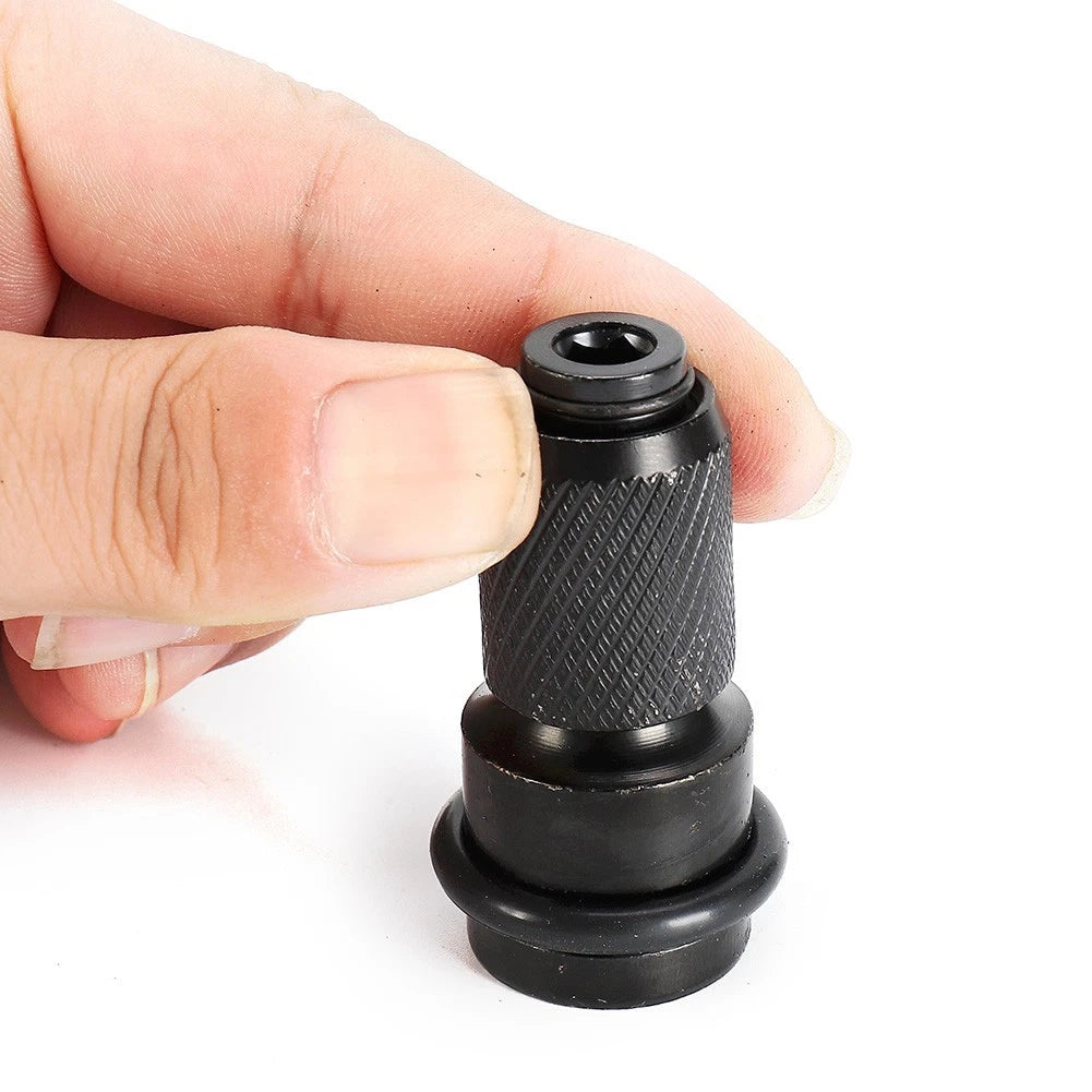 Ocket Chuck Converter for Drill Power Tools Set 1/4in Bits 1/2''