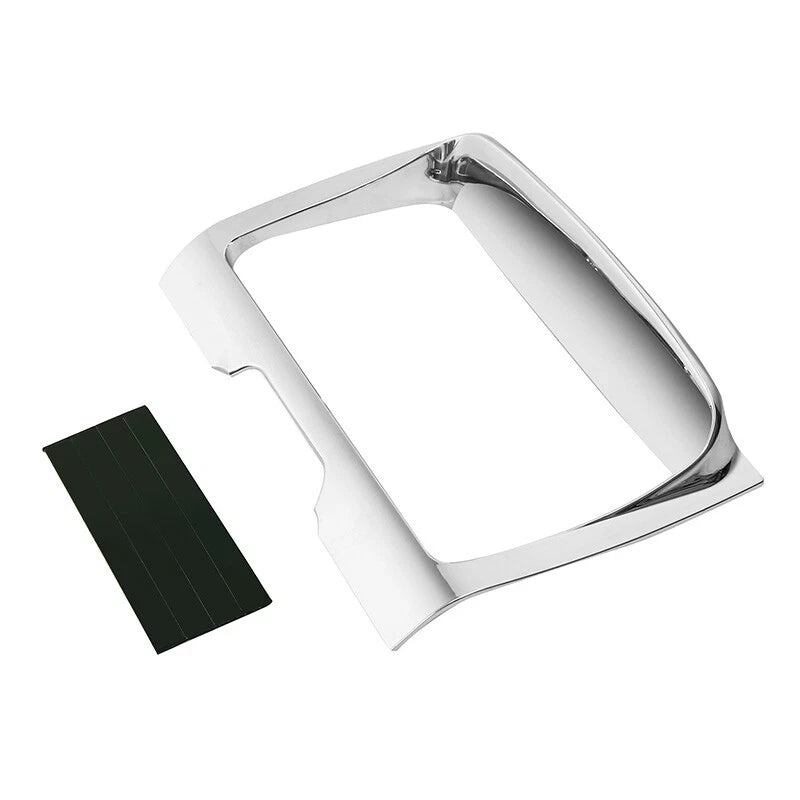 Chrome Deluxe Tri-Line Stereo Trim Cover for Harley Touring Electra Glide (2014–2023)