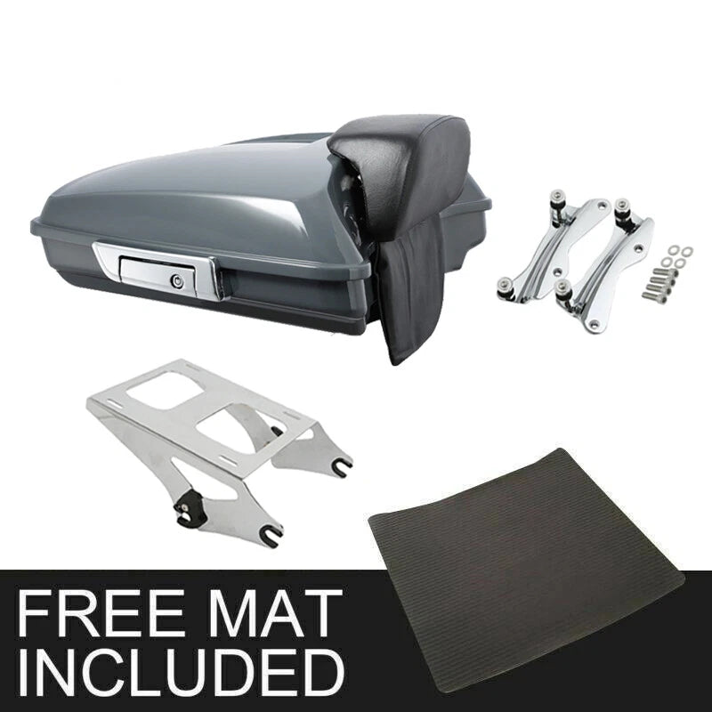 Razor Trunk Pad Chrome for Harley Touring (2014–2026)