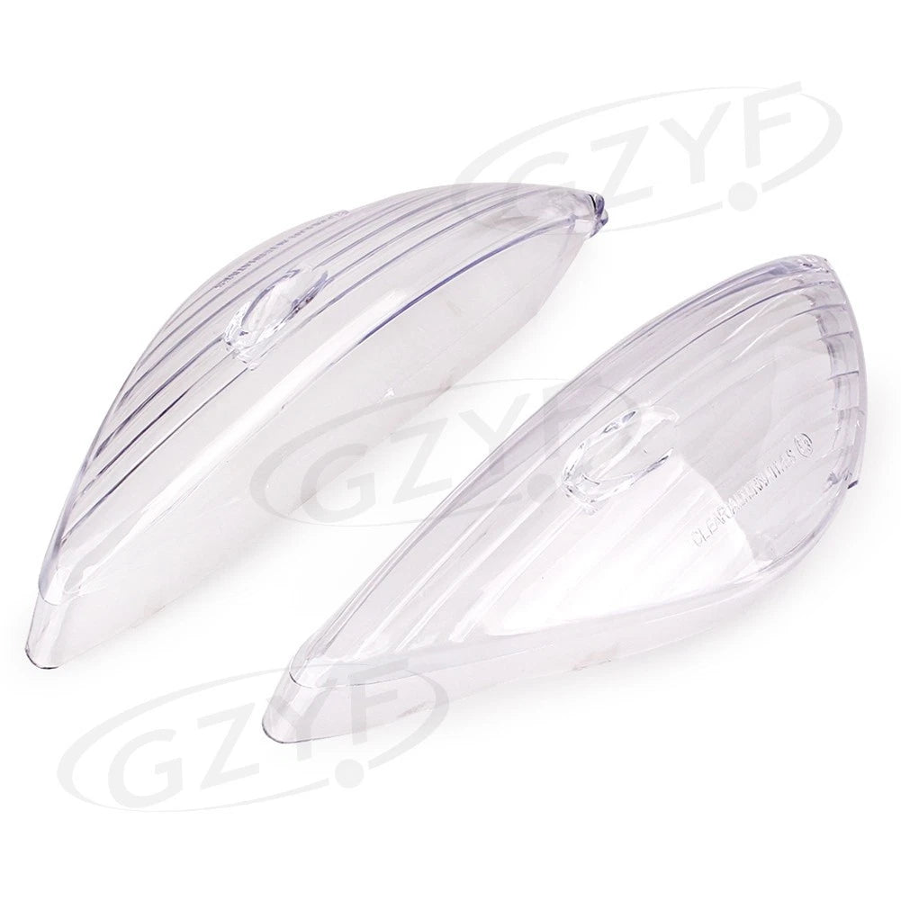 Pair Turn Signals Indicator Blinker Lens for Honda CBF600 CBF600S Clear Lens