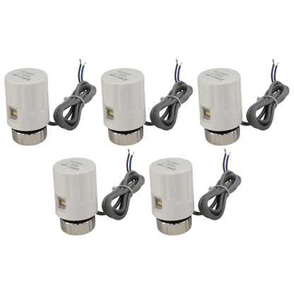 5PCS Electric Heating Actuator for Floor Heating and Radiators