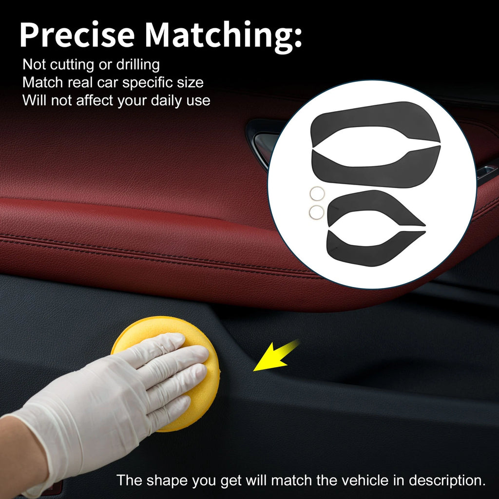 Door Anti Kick Pad Protector Sticker Set for Hyundai Tucson IX35 (2010–2023)