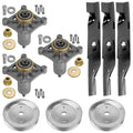 Deck Spindle and Pulley Blade Replacement for Jonsered LT2223 YT48 (2000–2021)