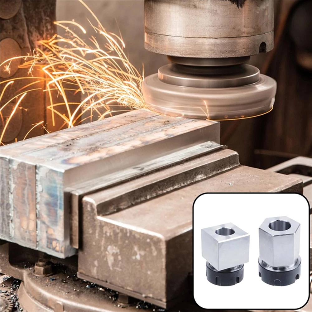 Set of 4 CNC Lathe Clamps for Hexagonal and Square Workpieces