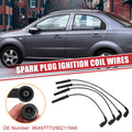 4PC Ignition Coil Spark Plug Wire Set for Chevrolet Aveo Aveo5 (2012–2018)