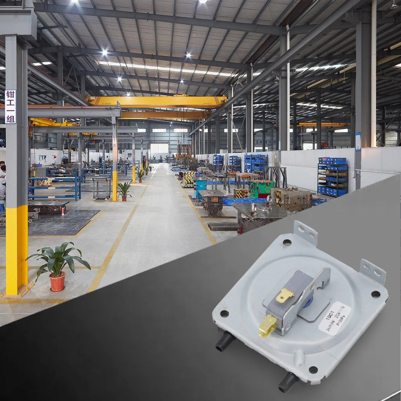 Reliable switch for exhaust water heaters (High Temperature Range)