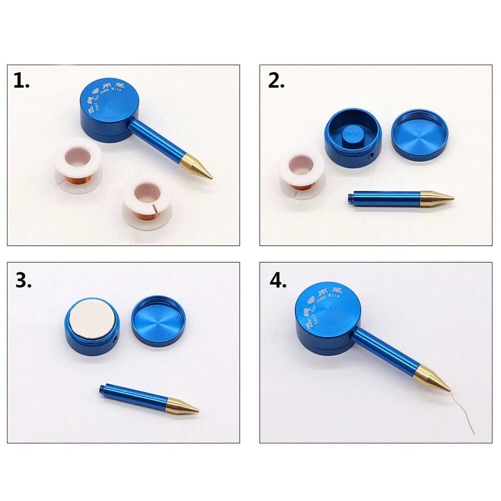 Jumer Wire Welding Auxiliary Tool PCB Pen Reel Repair Soldering