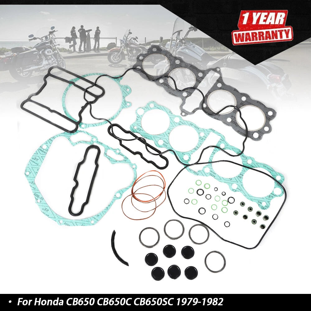 Engine Gasket Kit Set for Honda CB650 CB650C CB650SC (1979–1982)