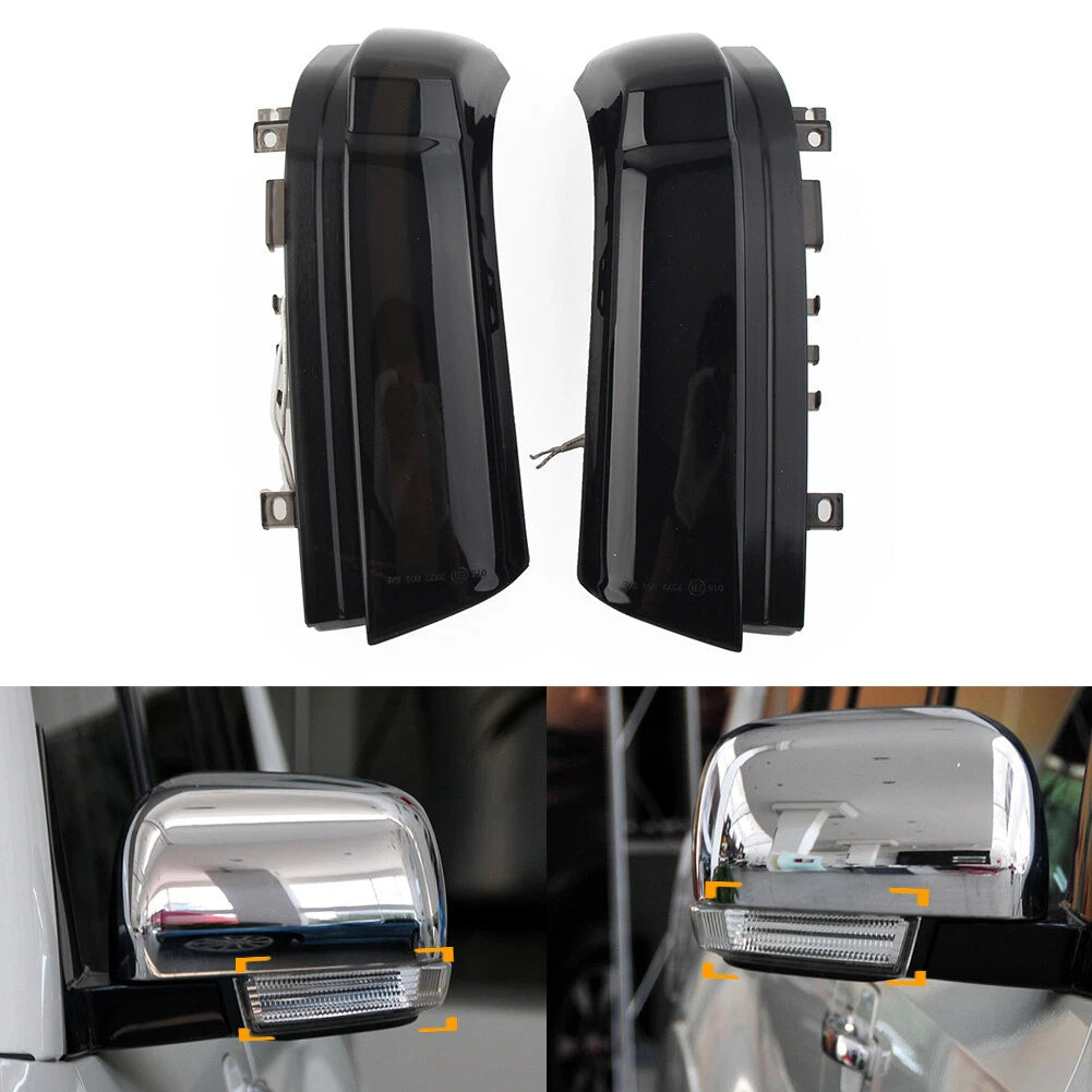 Dynamic Indicator Turn Light Rearview Mirror Blinker Lamp for Mitsubishi Pajero (2000–2023)
