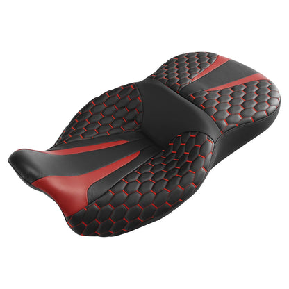 Driver Passenger Pillion Seat for Harley Tri Road Street Glide (2009–2023)