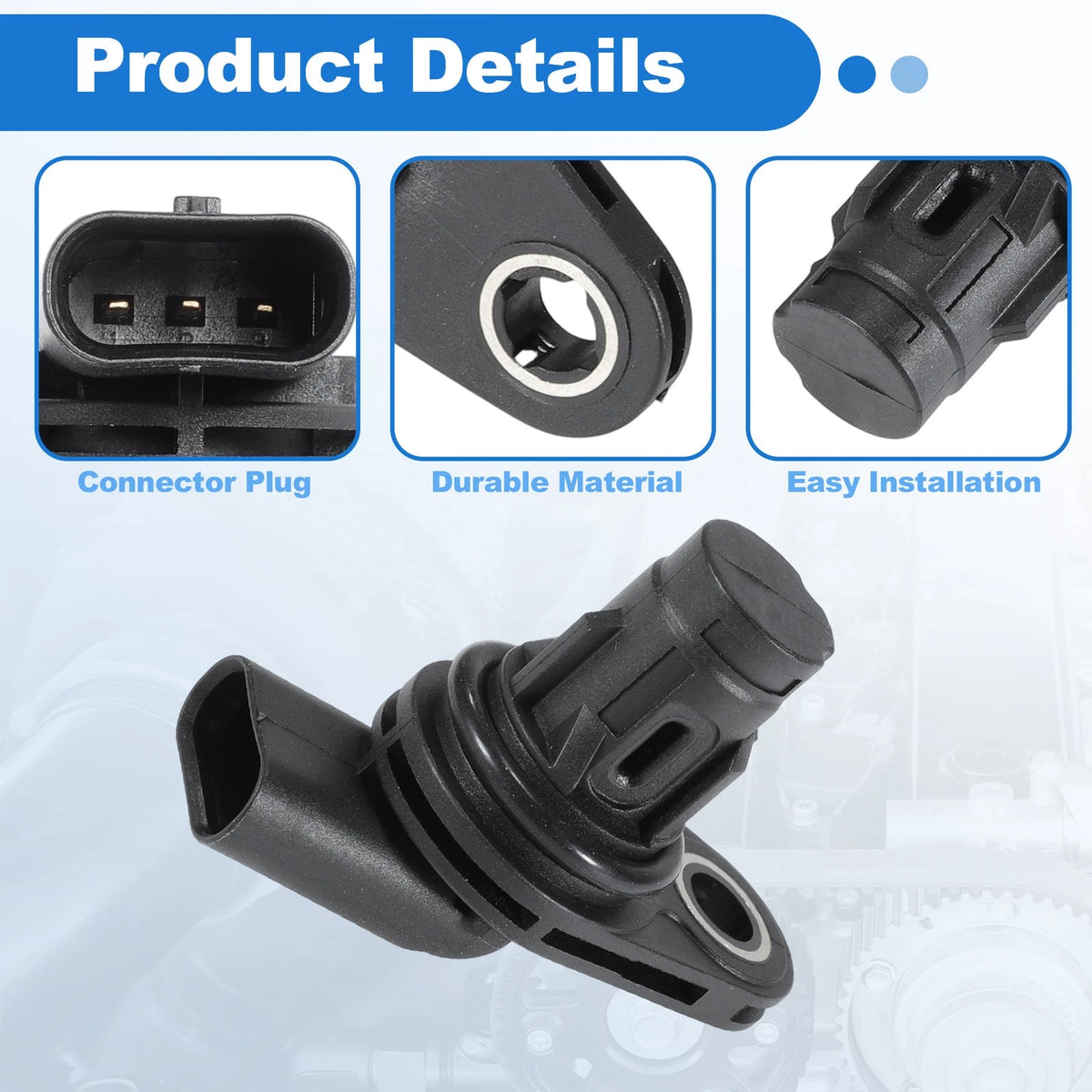 2X Crankshaft Position Sensor for Mercedes-Benz (CKP 2761530028)