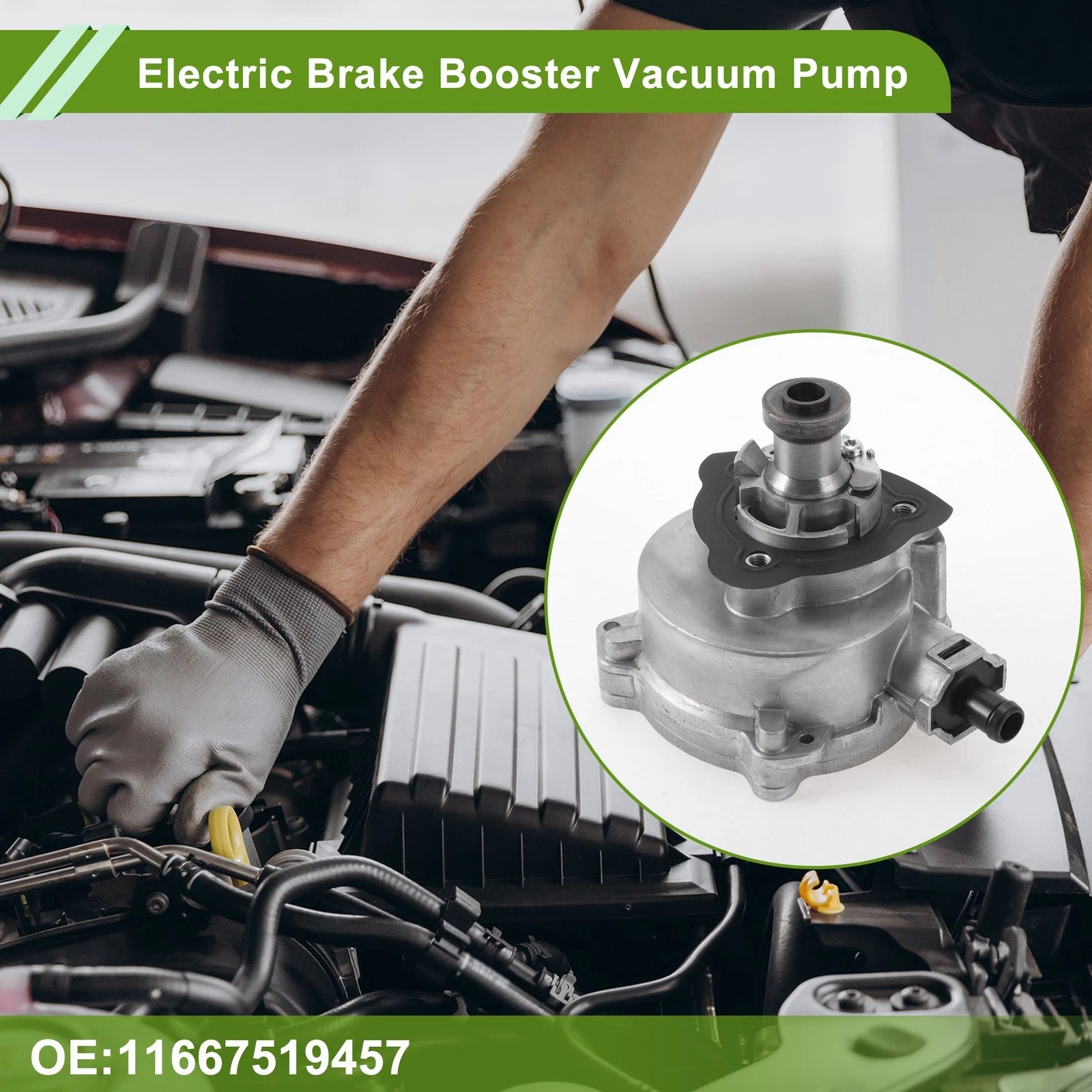Engine Vacuum Pump Replacement for BMW 530i (2006–2007)