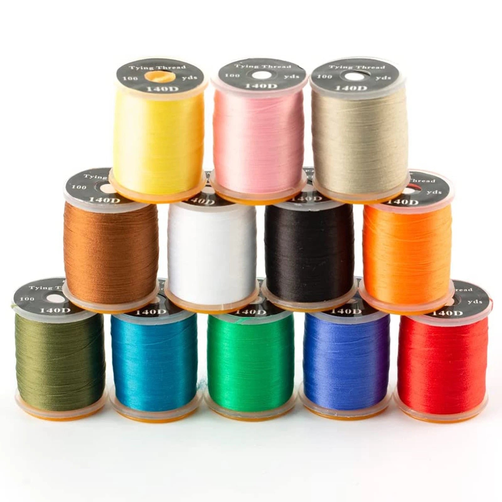 Fly Tying Thread Kit for Dry Wet Flies 140D 6#-14#
