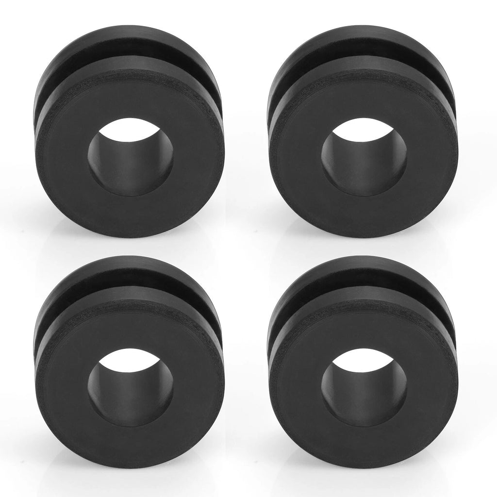 Set of 4 Rubber Heel Guard Grommets for Yamaha YFM350X YFZ350 YFS200 (1990–2006)