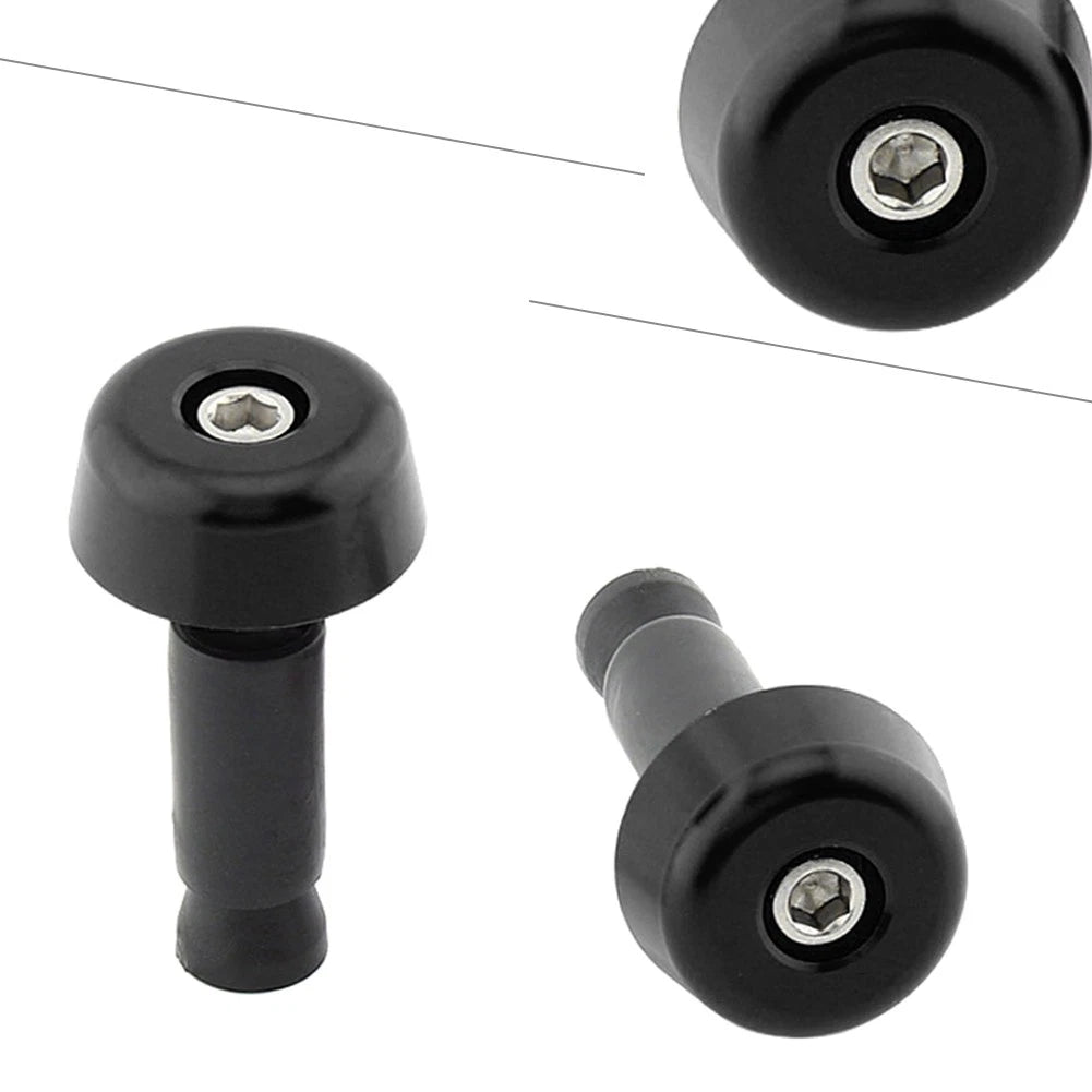 Handlebar Grips for Universal Motorcycle (0.5in/12.7MM) Black