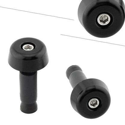 Handlebar Grips for Universal Motorcycle (0.5in/12.7MM) Black