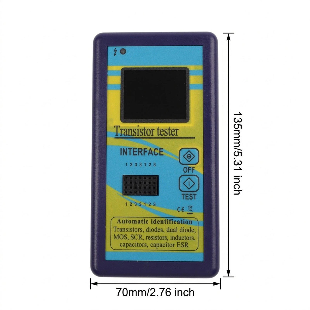 M328 Multimeter Transistor Tester For Resistance Capacitor And Inductance Meter