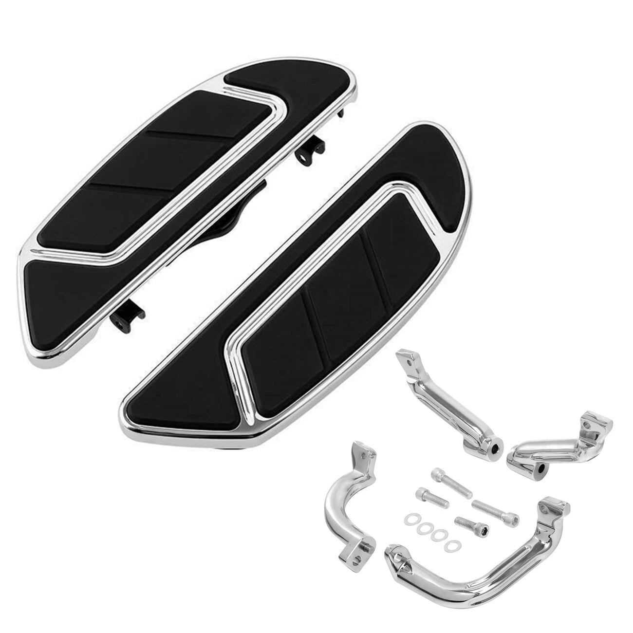 Driver Floorboard Footboard with Mount Bracket for Harley Electra Road Glide (2014–2024)
