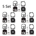 Set of 5 Carburetor Kits for Stihl 009 010 011 012 (RB-11)
