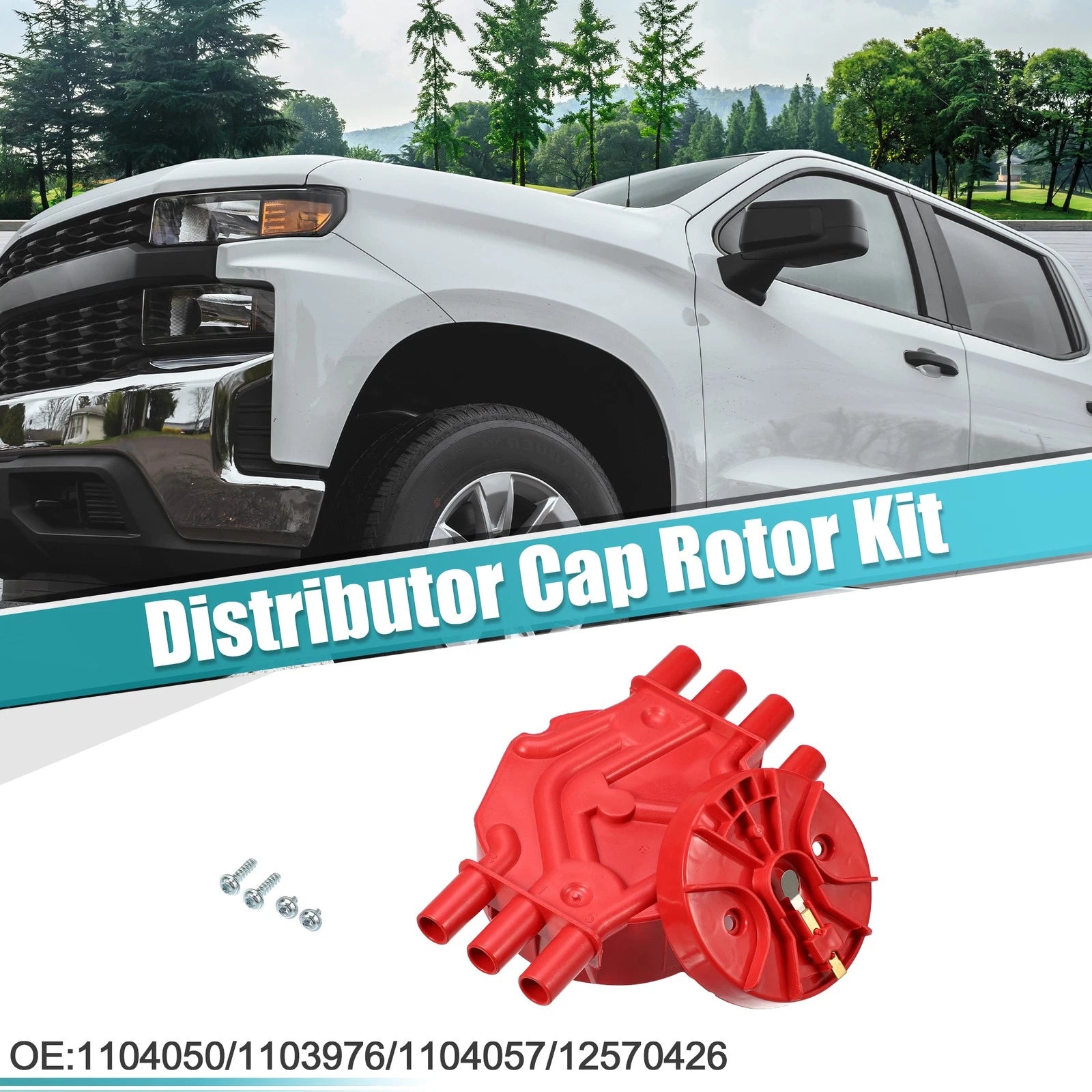 Ignition Distributor Cap and Rotor Kit for Chevrolet Blazer (1997–2005)