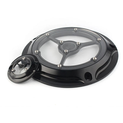 Clarity Timing Covers for Harley Touring FLH/T (2014–2018) - Black