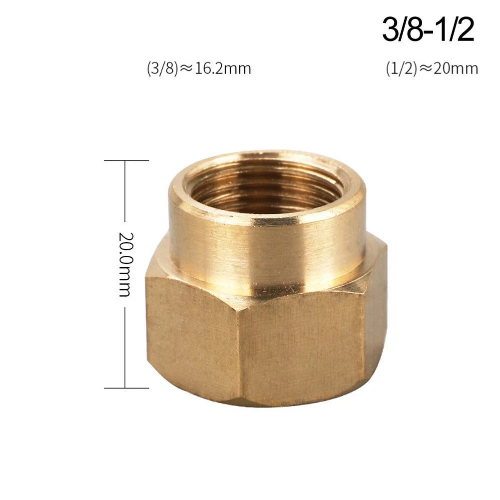 Brass Hexagon Quick Connector for Quick Pipe Installations