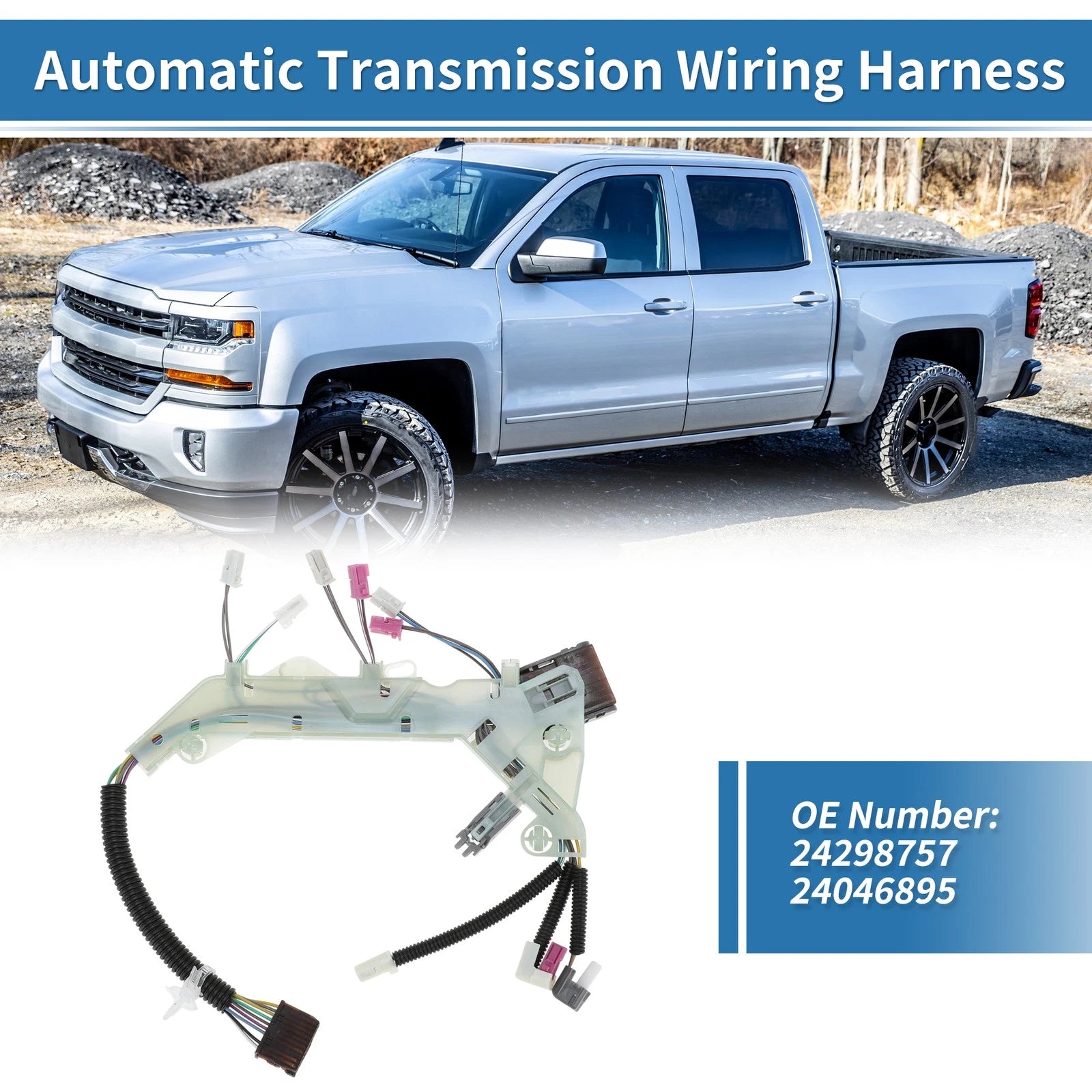 Automatic Transmission Wiring Harness Replacement for Chevy Silverado (2015–2018)