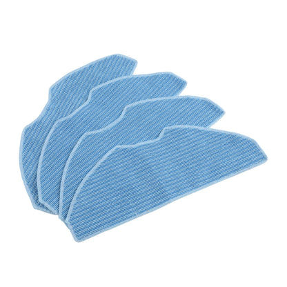 Set of 4 Mop Cloths for Tapo Vacuum Cleaners (Microfiber)