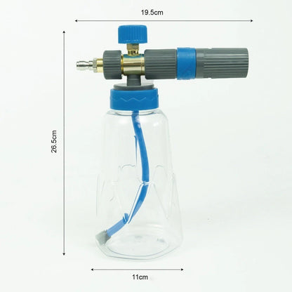 1L Car Wash Foam Pot with Rotating Nozzle and Foam Control