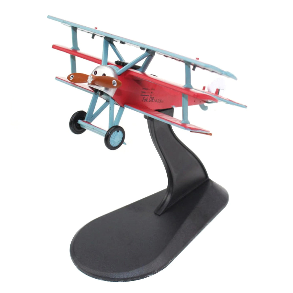 1/72 Scale Fokker Dr.I Triplane Model for Display (Red Baron)
