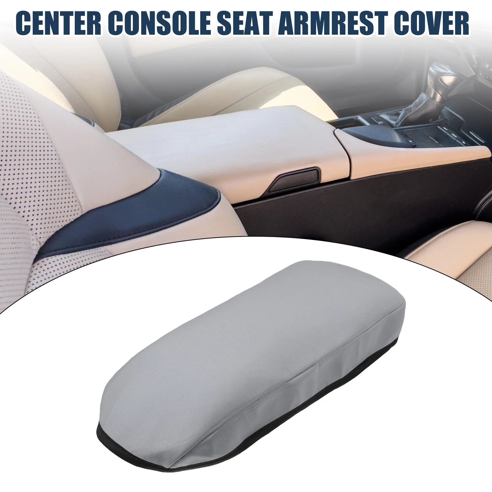 Armrest Protector Cover Pad for Lexus ES350 (2008–2012) Gray
