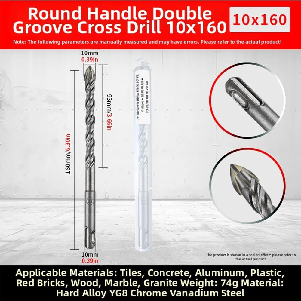 Efficient Cross Drill Bit for SDS PLUS (2010–2023)
