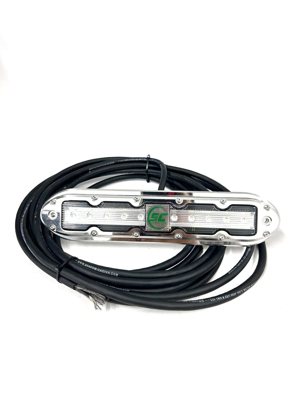 Shadow Caster SCM-10V2-AG Marine Surface Mount Green LED Lights (20')