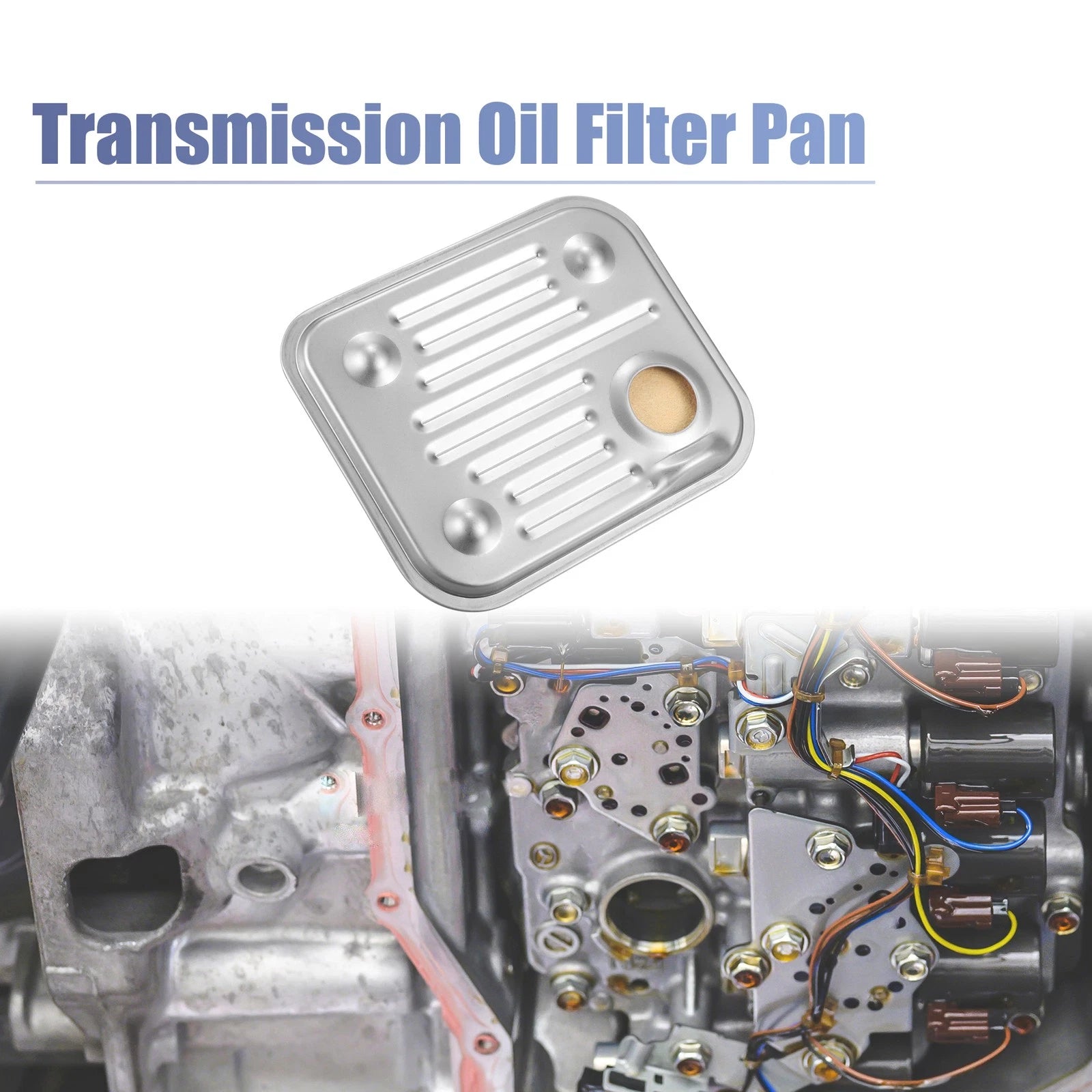 Transmission Filter Oil Pan Replacement for Chevrolet Silverado 2500 (2001–2008)