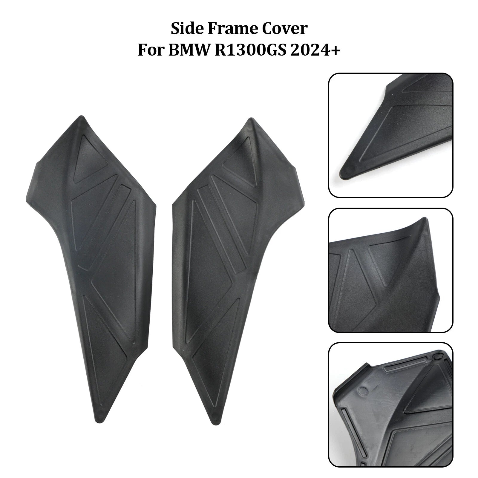 Side Frame Panel Guard Protector for BMW R1300GS (2024–Present) Black