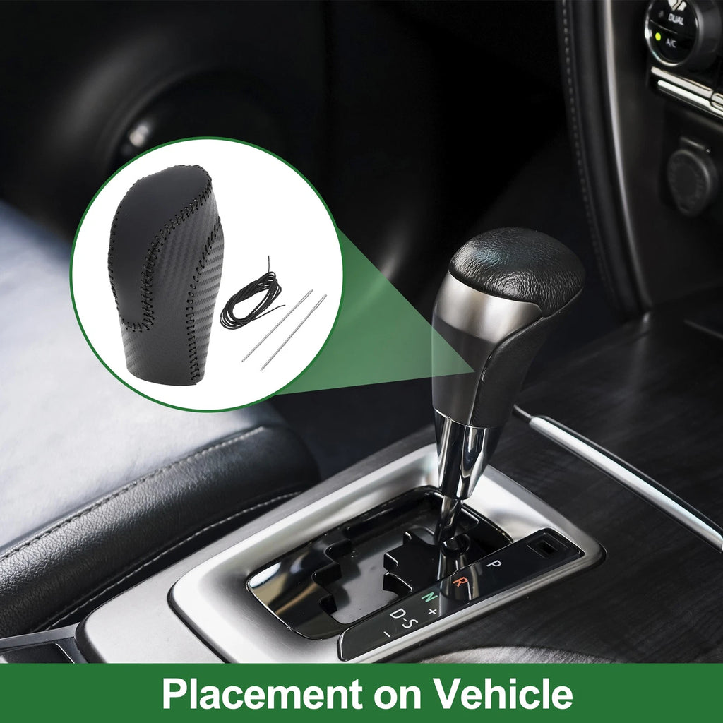 Gear Shift Knob Cover Replacement for Subaru Forester (2018–2023) Black