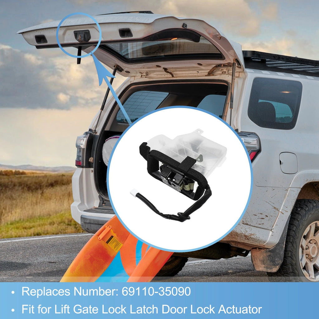 Tailgate Lock Trunk Latch Actuator for Toyota 4Runner (2003–2009) 69110-35090