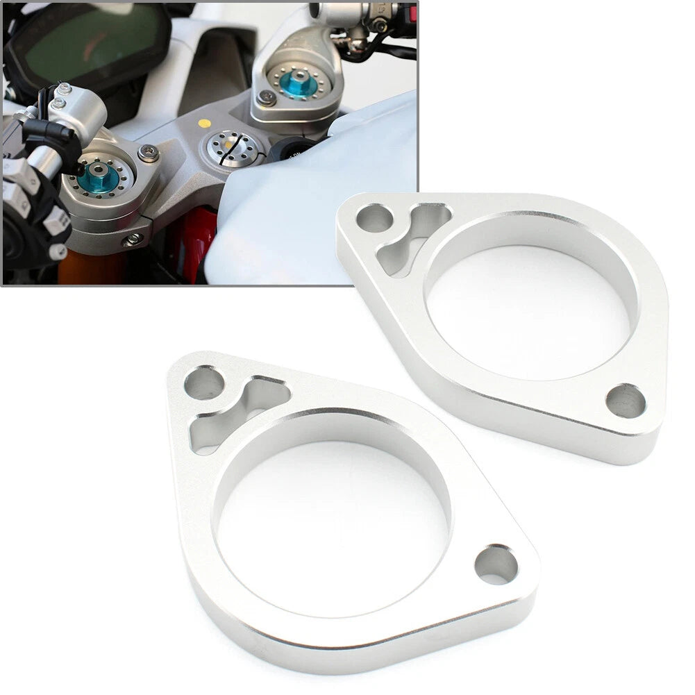 Handlebar Riser Spacer Mount Clamp for Ducati SuperSport 939 950 (2017–2023)